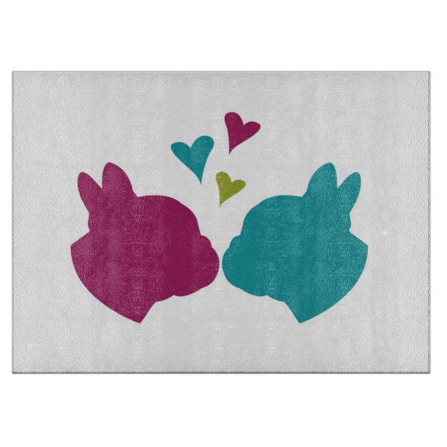 Planche À Découper Baiser de Français (Devant)