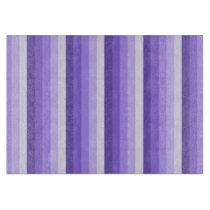 Planche À Découper Bandes d'ombre violette