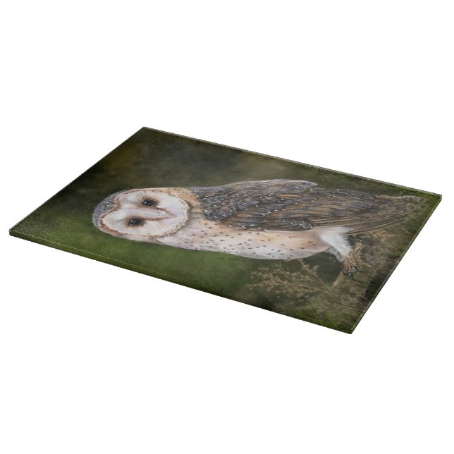 Planche À Découper Barn Owl Cutting Board (Coin)