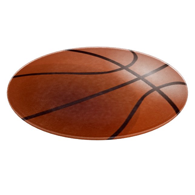 Planche À Découper Basketball Glass Cutboard for Man Cave (Coin)