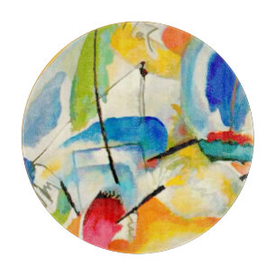 Planche À Découper Bataille maritime de Kandinsky 1913