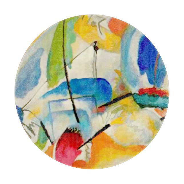 Planche À Découper Bataille maritime de Kandinsky 1913 (Devant)