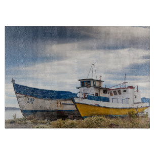 Planche À Découper Bateaux de pêche