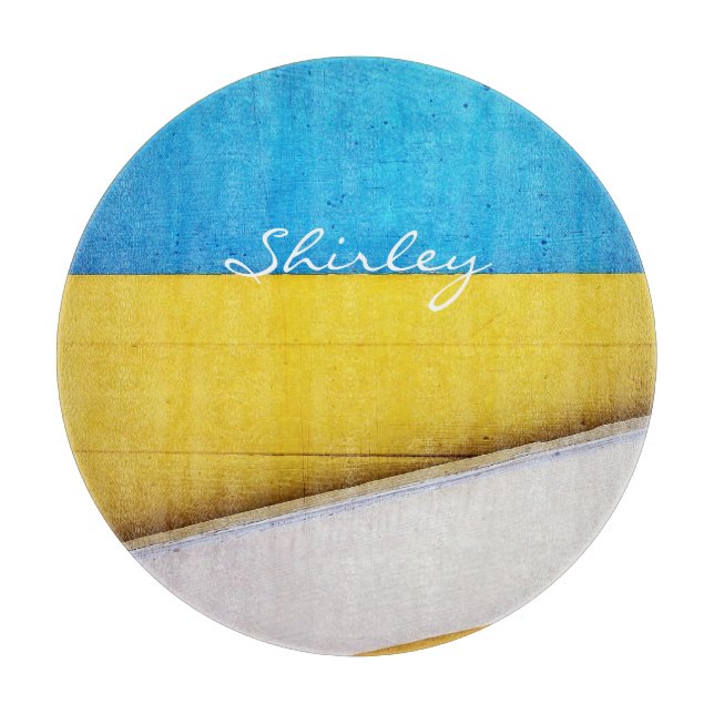 Planche À Découper Bâtiment battu - Abstrait minimal par STaylor (Devant)