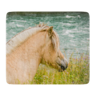 Planche À Découper Beau Cheval du Fjord