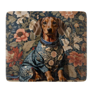 Planche À Découper Beau Dachshund Brown   Portrait Dachshund