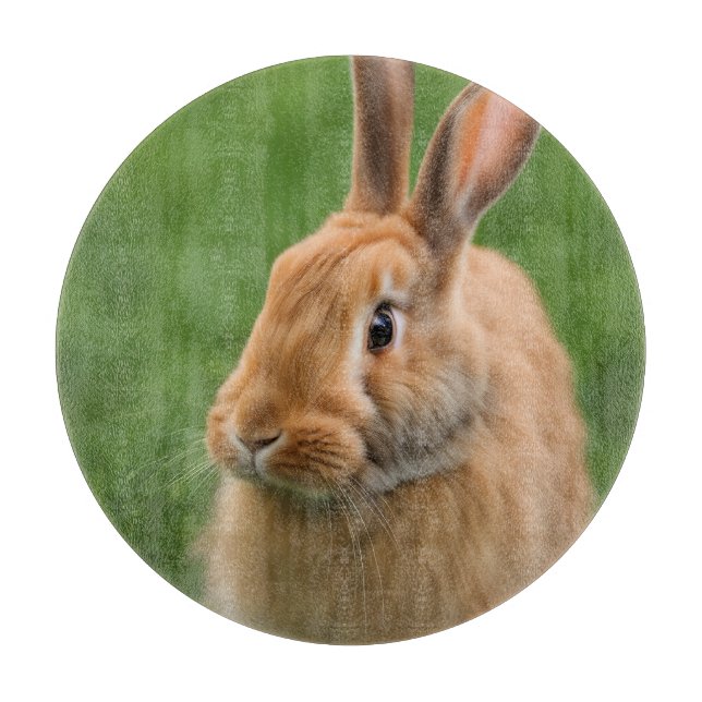 Planche À Découper Beau lapin (Devant)