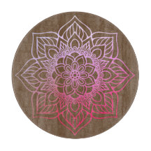 Beau rose Brown Boho Mandala