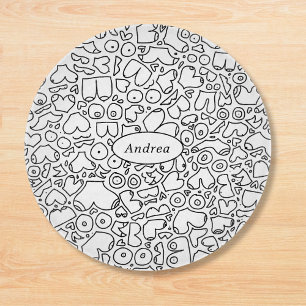 Planche À Découper Bébé féministe drôle