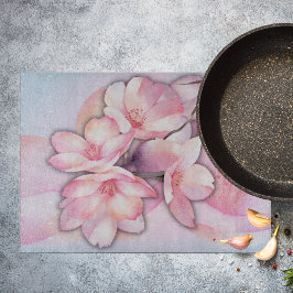 Planche À Découper Belle fleur de cerisier