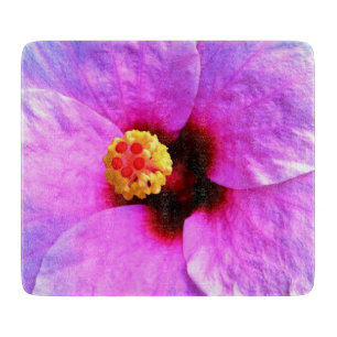 Planche À Découper Belle Fleur De Floraison Rose Nature