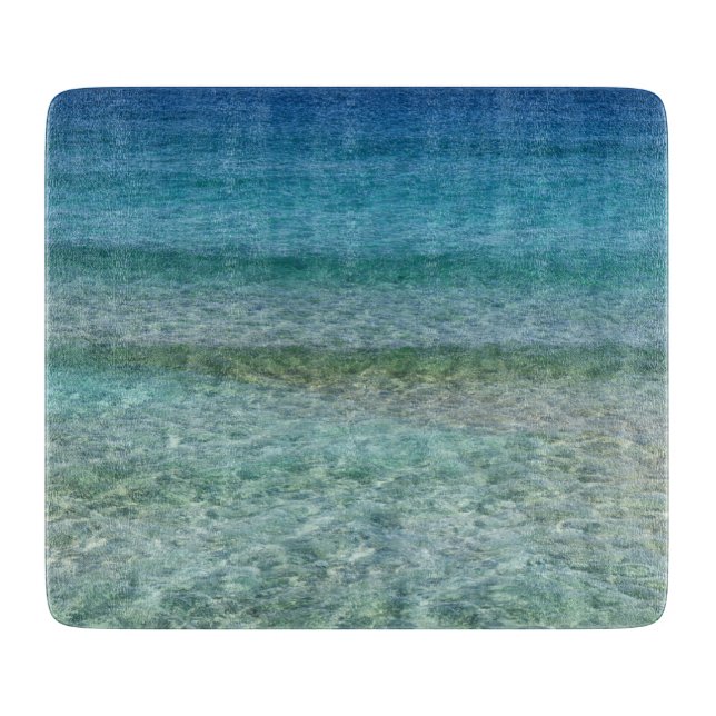Planche À Découper Belle plage de sable (Devant)