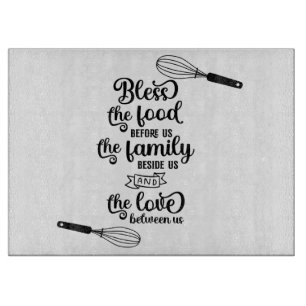 Planche À Découper Bénis soit la nourriture