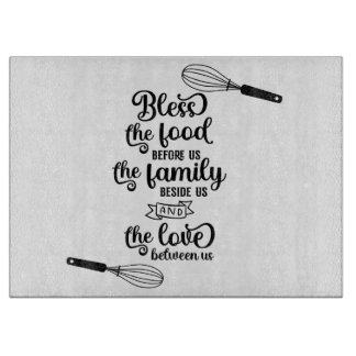 Planche À Découper Bénis soit la nourriture