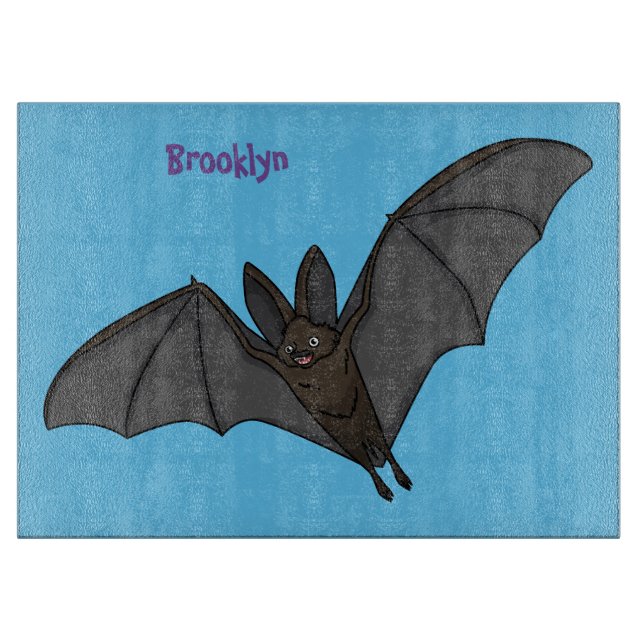 Planche À Découper Big vampire bat cartoon illustration (Devant)