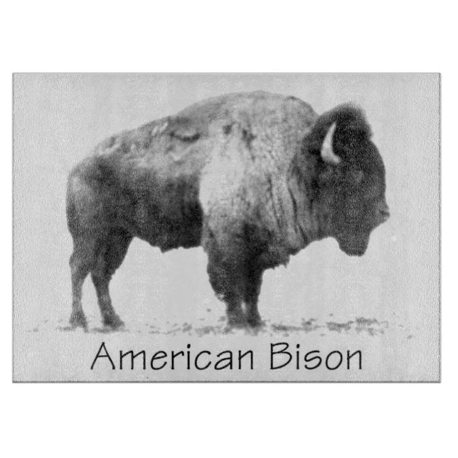 Planche À Découper Bison américain (Devant)