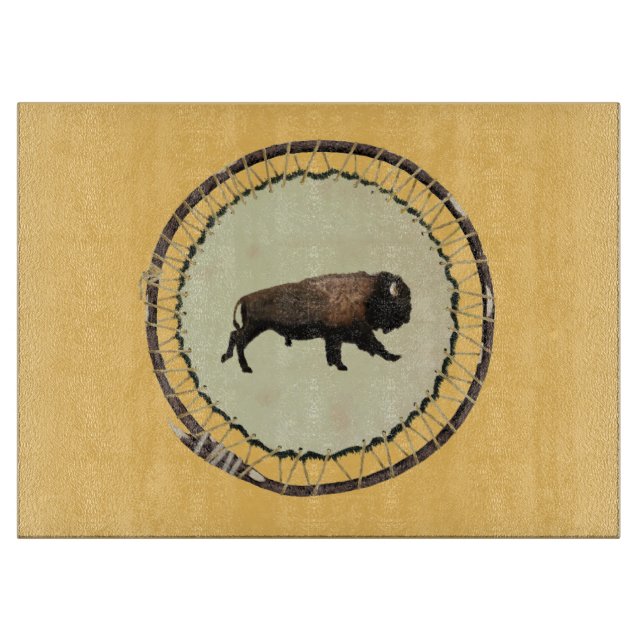 Planche À Découper Bison galopant (Devant)