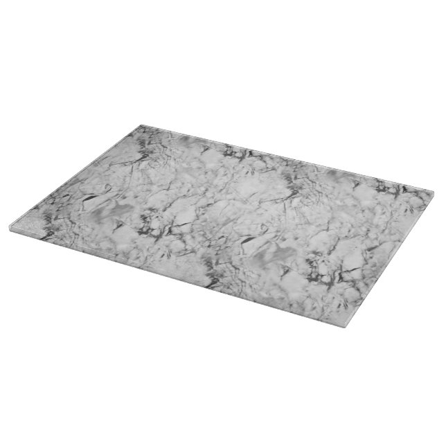 Planche À Découper Blanc marbre (Coin)