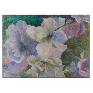 Planche À Découper Bleu Soliloque Verre Découpe