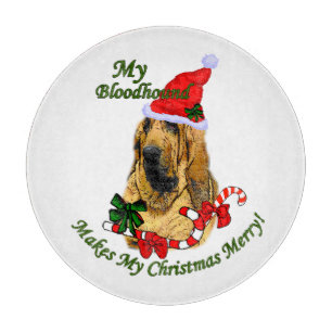 Planche À Découper Bloodhal Christmas Joyeux