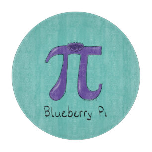 Planche à découper Blueberry Pi Cute Math Pi Day P