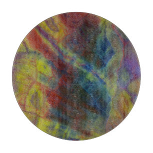 Planche À Découper Bois pétrifié vertical