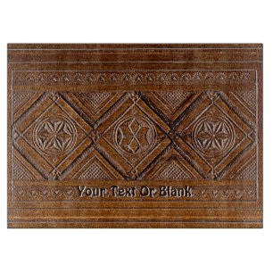 Planche À Découper Boîte en bois sculpté russe