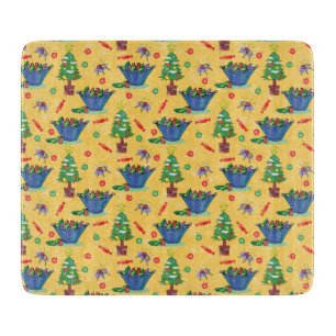 Planche À Découper Bonbons de Noël