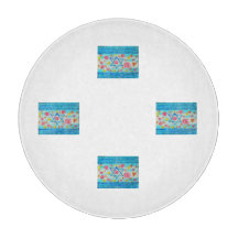 Boule de drapeau israélien en gros avec fleurs & c