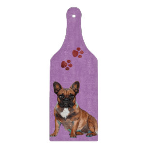 Planche À Découper Bouledogue français Cartoon French Bulldog