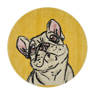 Planche À Découper Bouledogue français graffiti