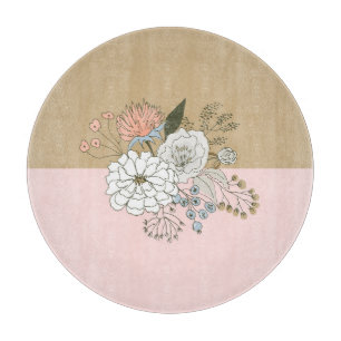 Planche À Découper Bouquet de colorbloc moderne