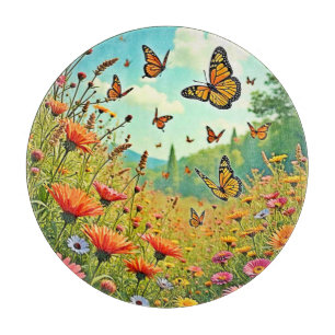 Planche À Découper Bouton Fleur sauvage vibre Joy Design