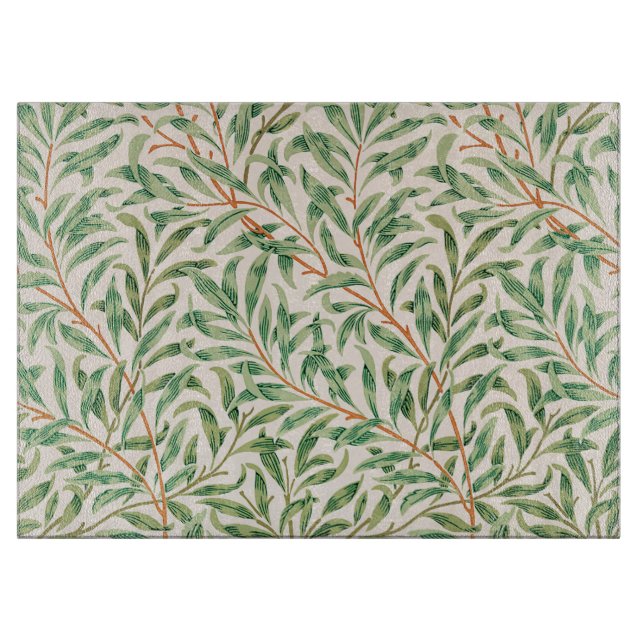 Planche À Découper Branche de saule par William Morris (Devant)