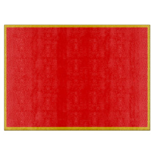 Planche À Découper Bright Red Cutting Board