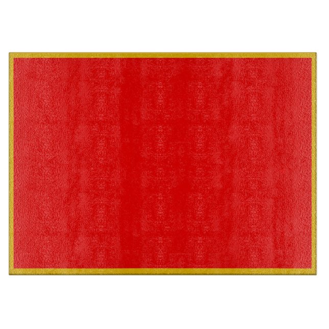 Planche À Découper Bright Red Cutting Board (Devant)