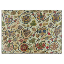 Broderie Crewel Fruits et Fleurs