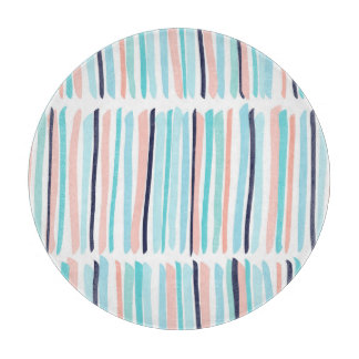 Planche À Découper Brush Strokes colorés : Scribble Vintage.