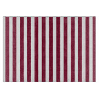 Burgundy et blanc rayures de bonbons