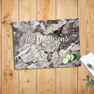 Planche À Découper BW Marble Cutting Board Personnalisé