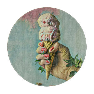 Planche À Découper Cadeau amoureux de crème glacée