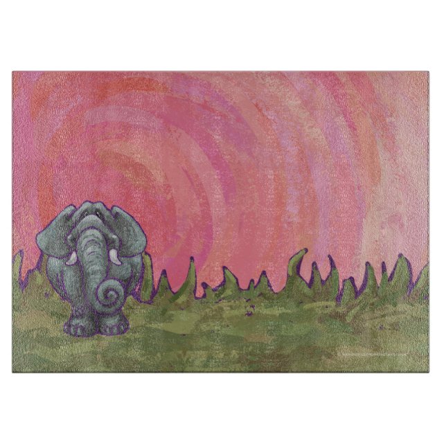 Planche À Découper Cadeaux et Accessoires d'Éléphant (Devant)