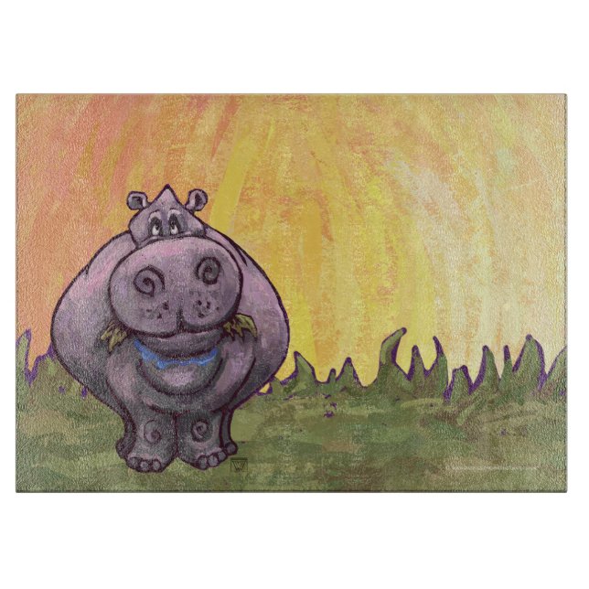 Planche À Découper Cadeaux et accessoires Hippopotamus (Devant)