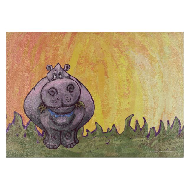 Planche À Découper Cadeaux et accessoires Hippopotamus (Devant)