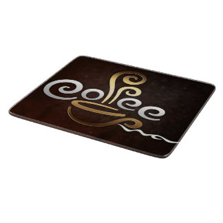 Planche À Découper Café