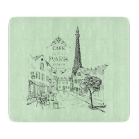 Planche à découper Café Paris