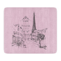 Planche à découper Café Paris