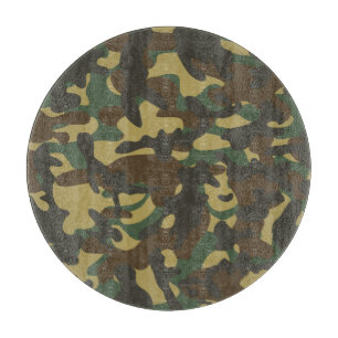 Planche À Découper Camouflage de forêt