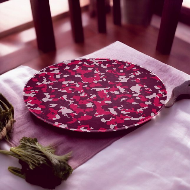 Planche À Découper Camouflage rose (Chopping Board)
