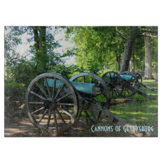 Planche À Découper Canons de parc militaire national de Gettysburg